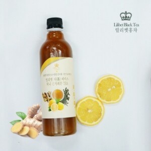 릴리벳 허니 진저 레몬 티베이스 생강청 음료, 2개, 550ml