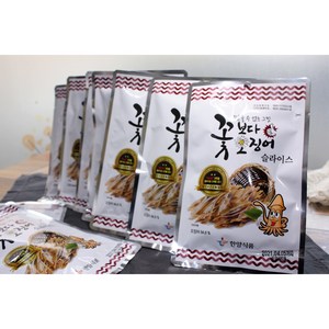 한양 꽃보다 오징어 슬라이스 15g 20입, 20개