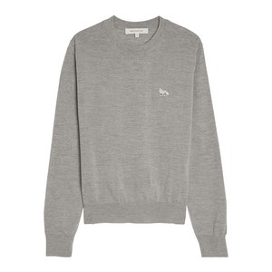 메종키츠네 베이비 폭스 패치 울 스웨트셔츠, 그레이계열, M(KR 66)