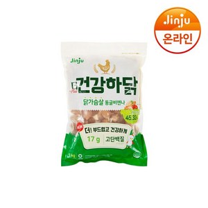 진주햄 진주햄 더 건강하닭 닭가슴살 동글 비엔나 1kg, 1개