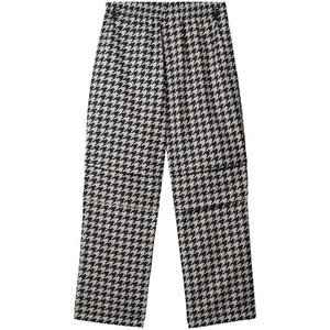 버버리 하운즈투스 패턴 밴딩 웨이스트 팬츠, 블랙계열+화이트계열, Mid standard M(KR 105)
