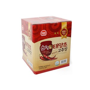순창궁 태양초 고추장, 14kg, 1개
