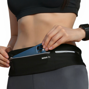 노바핏 고급형 러닝 벨트 가방 와이드 플립 벨트