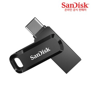 샌디스크 울트라 듀얼드라이브 고 USB Type C USB 메모리, 64GB, 1개