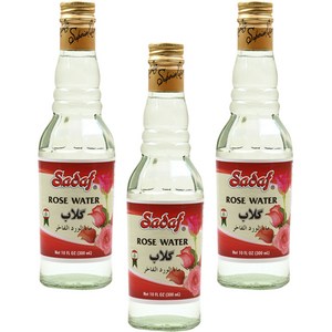 사다프 로즈 워터, 300ml, 3개