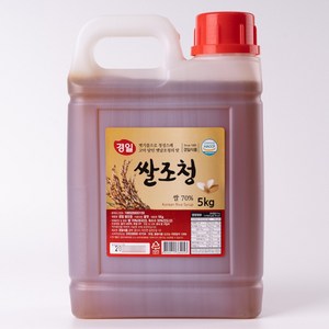 경일식품 쌀조청 대용량 업소용 쌀엿, 1개, 5kg