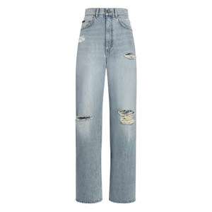 돌체앤가바나 디스트레스드 와이드 진, 블루계열, Italy 38(KR 33)