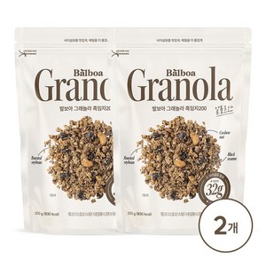 발보아키친 고식이섬유 저당 그래놀라 시리얼
