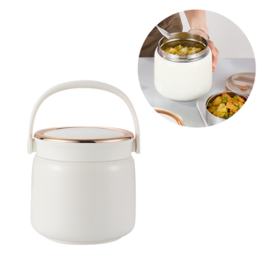 SMABAT 스테인레스 보온 도시락 1.2L 보온 도시락통 스텐 보온도시락 세트 휴대용 도시락통 스푼 포함