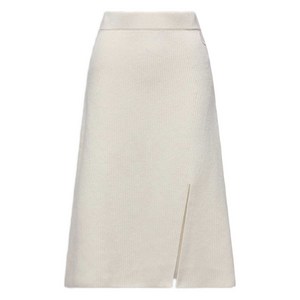 몽클레르 골지 사이드 스플릿 미디 스커트