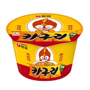 농심 카구리 큰사발면 103g, 16개