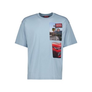 디젤 포토 프린트 티셔츠