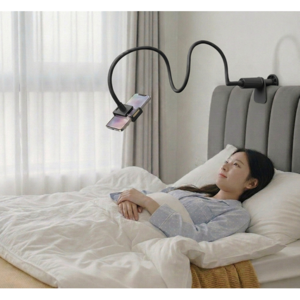 두손프리 휴대폰 태블릿 침대 자바라 거치대
