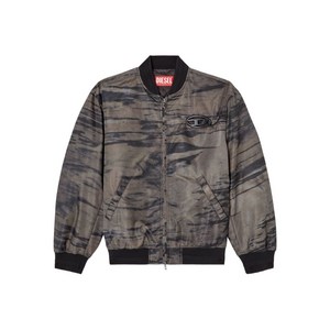 디젤 아트 프린트 봄버 재킷, 그레이계열, Italy 50(KR 105)