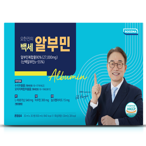백세 알부민 플러스 골드 마시는 오한진 알부민, 30ml, 30개