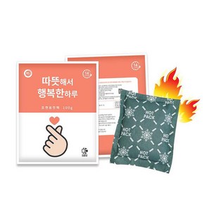 우리가스토리 국내생산 오늘도 따뜻하게 핫팩 100g, 30개