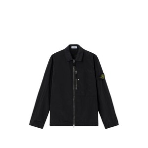 스톤 아일랜드 집업 셔츠 재킷, 블랙계열, Standard L(KR 100)