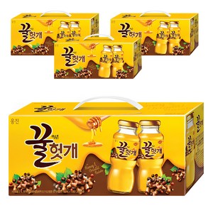 웅진 꿀먹은 헛개 음료, 180ml, 48개