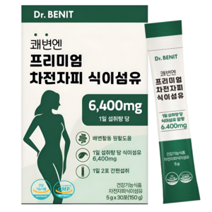 쾌변엔 프리미엄 차전자피 식이섬유, 30회분, 1개