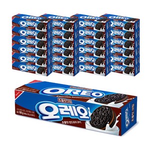 오레오 초콜릿 크림 샌드위치 쿠키, 100g, 24개