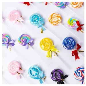 리본 롤리팝 고급 수제캔디 대용량 24입, 288g, 1개