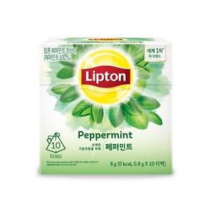 립톤 허브티 페퍼민트, 15g, 10개입, 3개