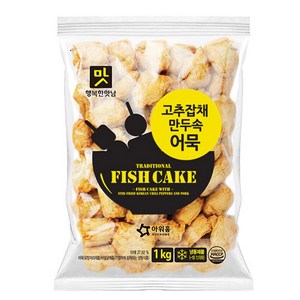 아워홈 잡채말이 어묵 1kg, 단품, 1개