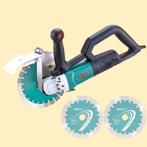센샤인 콘크리트 절단기 홈파기 컷팅기, 4200W 톱날2개, 1개