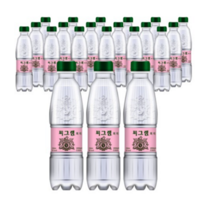 씨그램 탄산수 피치 350ml, 20개