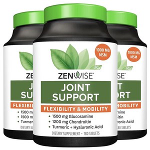 젠와이즈 조인트 서포트 타블렛, 180정, 3개