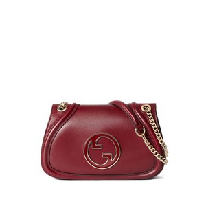 구찌 블론디 로고 디테일 숄더 백