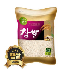 현대농산 국산 찹쌀 5kg, 1개