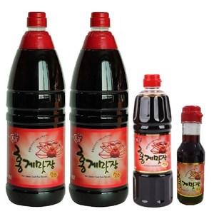 ((강추))홍게맛장/홍게간장 1.8리터 2 + 맛장700미리 편스토랑 전참시 홍일식품, 2개, 1.8L