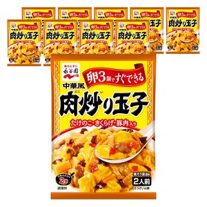 나가타니엔 고기가 들어간 달걀 볶음 중화 간장 맛 175g