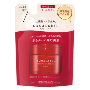 아쿠아라벨 스페셜 젤 크림 모이스트 올인원 리필용 81g