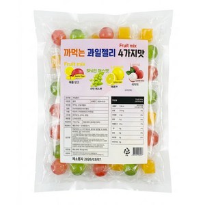 혜성식품 까먹는 혼합 과일 젤리 4가지맛, 500g, 1개