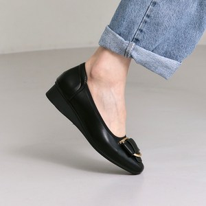 슈리오 여성 심플 포인트 데일리 로퍼 4cm