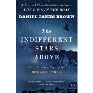 (영문도서) The Indiffeent Stas Above: The Haowing Saga of the Donne Paty Papeback, William Moow & Company, English, 9780061348112