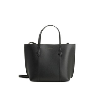 토리 버치 페리 로고 레더 스몰 숄더 백, M, 블랙계열