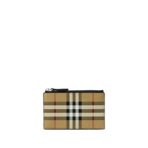 버버리 빈티지 체크 집업 카드홀더