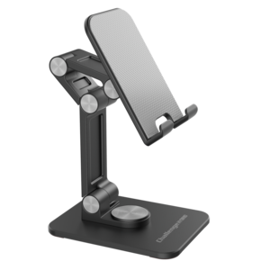 챌린지하이브리드 스마트폰 / 태블릿 거치대 360도 회전 접이식 휴대폰 거치대