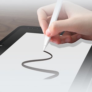 [아트란] 정전식 터치펜 C12 C59 유니버셜 스타일러스펜 충전식 태블릿펜 스마트폰 호환 CP펜슬 마그네틱 화이트