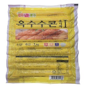 (무)(냉동)도나우옥수수콘소시지 1kgX5개, 1kg, 5개