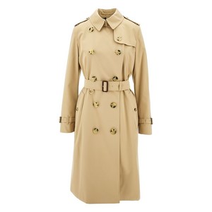 버버리 더블 브레스티드 트렌치 코트, 베이지계열, UK 8(KR 55)