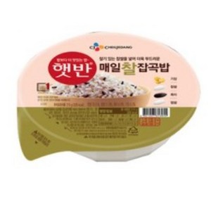 햇반 매일 찰잡곡밥, 210g, 25개