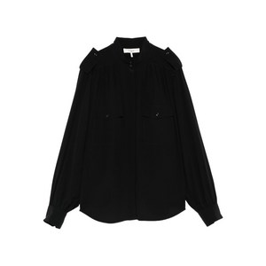끌로에 실크 셔츠, 블랙계열, France 38(KR 66)