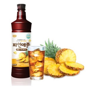 광야식품 파인애플 베이스 970ml, 1개