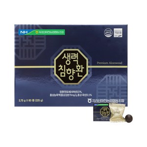 농협 생력침향환 22% 60환 (선물용 쇼핑백 포함), 3.75g, 60개
