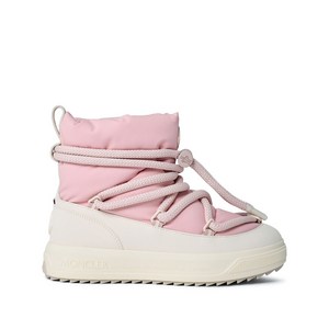 몽클레르 레이스업 패딩 부츠, Europe 39(KR 250), 핑크계열+베이지계열