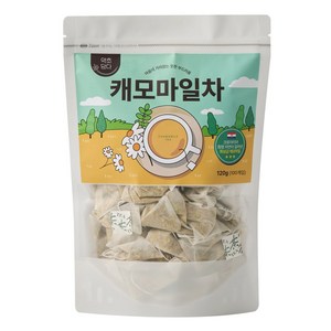 약초담다 캐모마일 차 삼각티백